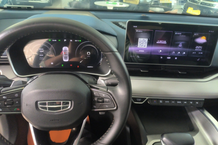 吉利汽车 星瑞 2021款 改款 2.0TD 尊贵型中控内饰7002