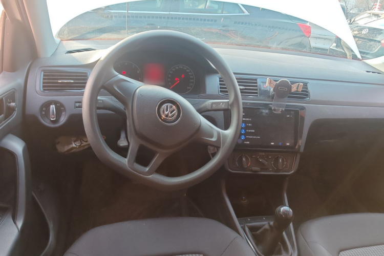 大众 桑塔纳 2021款 1.5L 手动风尚版中控内饰13