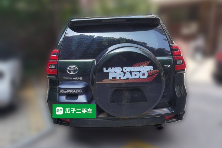 丰田 普拉多 2019款 3.5L 自动TX-L尊享版后挂备胎车身外观6