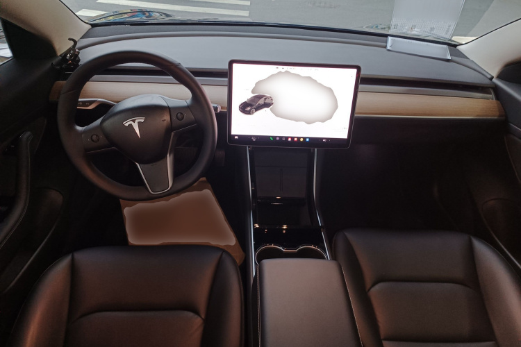 特斯拉 Model 3 2020款 改款 长续航后轮驱动版中控内饰12