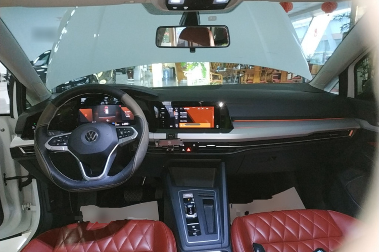 大众 高尔夫 2023款 改款 280TSI DSG Pro中控内饰12