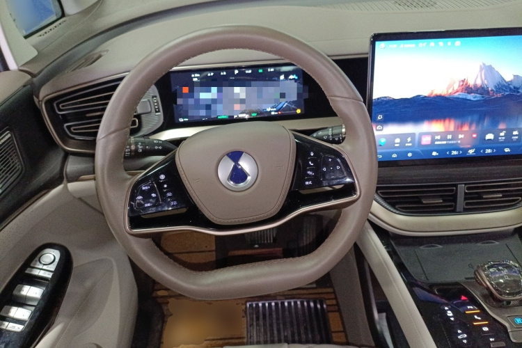 腾势D9 2022款 DM-i 970 四驱尊荣型中控内饰13