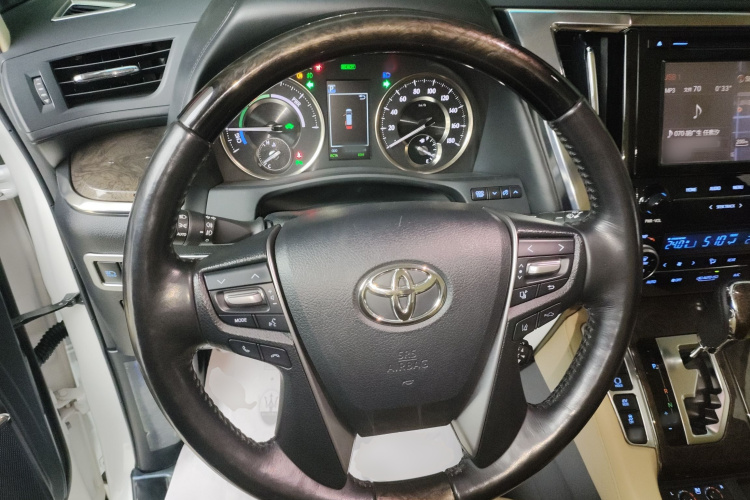 丰田 威尔法 2019款 双擎 2.5L HV尊贵版中控内饰13