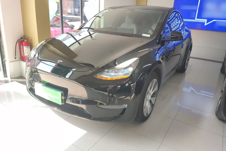 特斯拉 Model Y 2021款 长续航全轮驱动版 3D7车身外观1