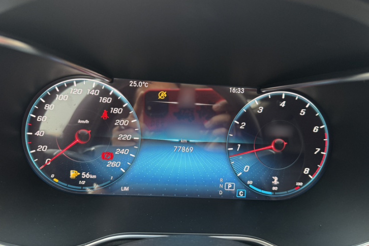 奔驰C级 2021款 C 200 L 时尚型运动版局部细节14