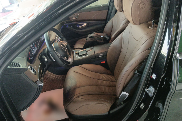 奔驰S级 2020款 S 350 L 商务型 臻藏版中控内饰19