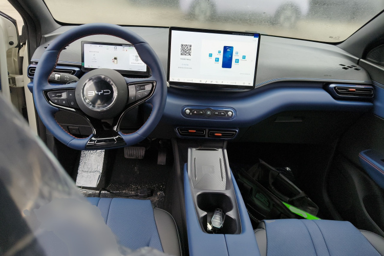 比亚迪 海鸥 2025款 智驾版 305km 自由版中控内饰7002