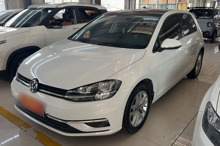 大众 高尔夫 2019款 1.6L 自动舒适型 国V车身外观1