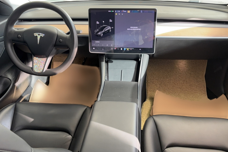 特斯拉 Model 3 2020款 长续航后轮驱动版中控内饰7005