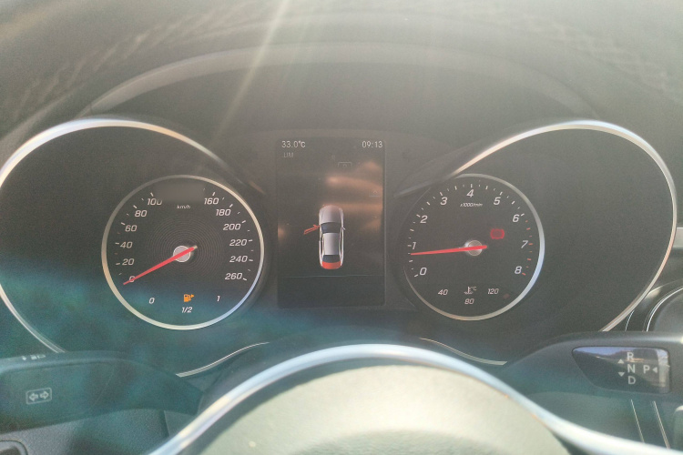 奔驰C级 2019款 C 180 L 时尚型运动版局部细节14