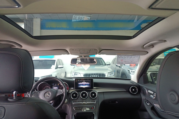 奔驰C级 2017款 改款 C 200 L 运动版中控内饰22