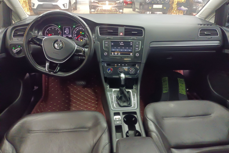 大众 高尔夫 2017款 230TSI 自动舒适百万辆纪念版中控内饰7002