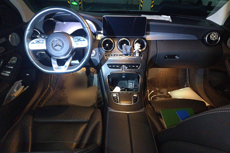 奔驰C级 2021款 C 260 L 运动星耀臻藏版中控内饰7002