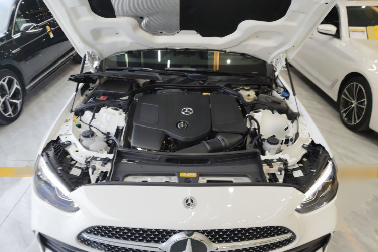 奔驰C级新能源 2024款 改款 C 350 eL机舱底盘24