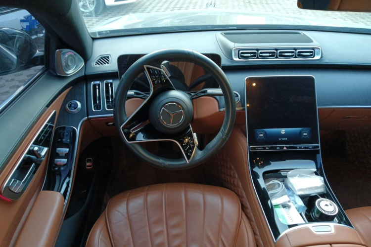 奔驰S级 2021款 S 400 L 商务型中控内饰13