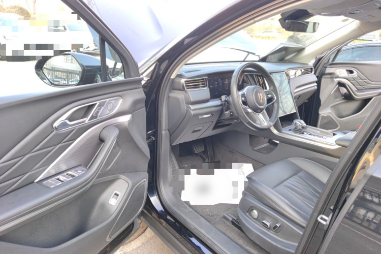 红旗HS7 PHEV 2024款 2.0T PHEV 四驱旗畅版 6座中控内饰20