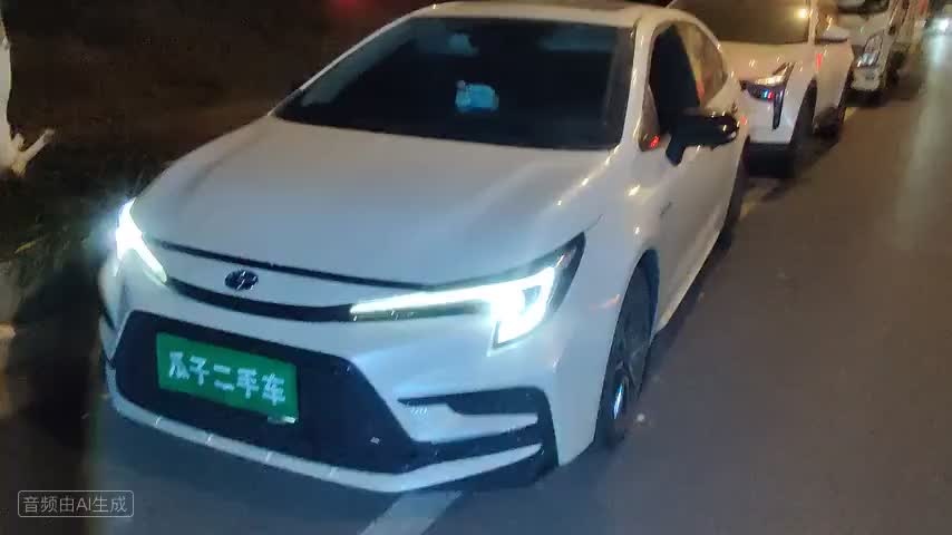 丰田 雷凌 2023款 智能电混双擎 1.8L 运动版检测视频1