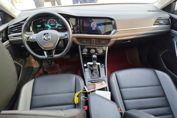 大众 速腾 2021款 200TSI DSG舒适智联版中控内饰7002