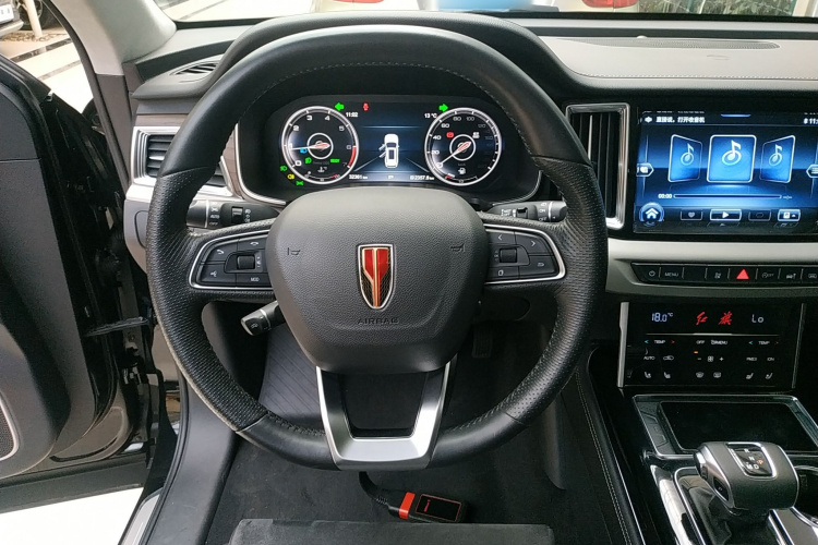 红旗HS7 2022款 2.0T DCT两驱智联旗畅版 五座局部细节13