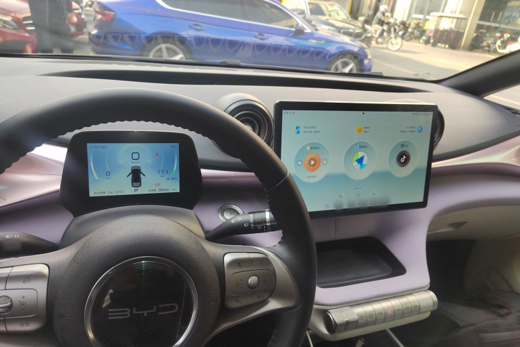 比亚迪 海豚 2021款 405km 自由版中控内饰12