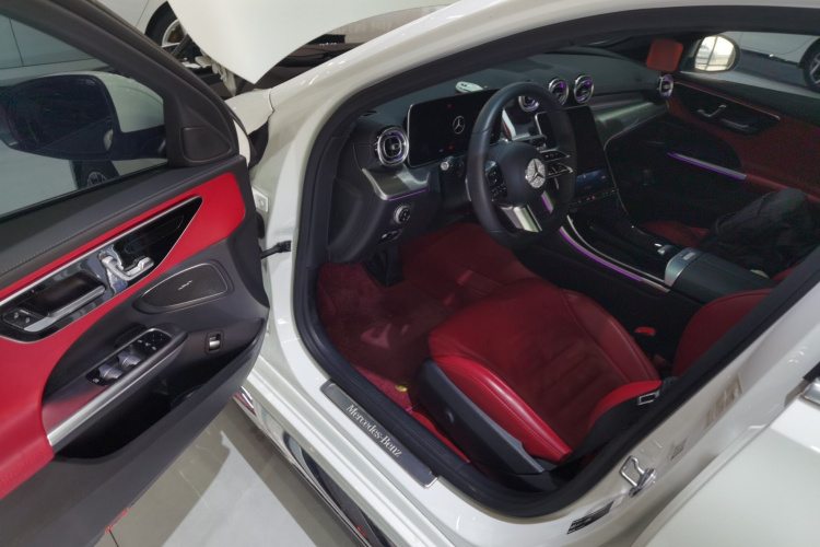 奔驰C级 2022款 C 260 L 运动版中控内饰7003