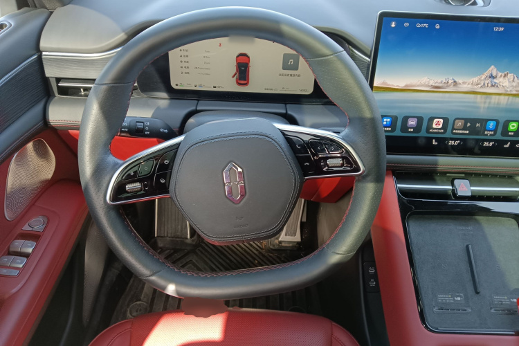 鸿蒙智行 问界M5 2024款 增程 Max RS 四驱高阶智驾版中控内饰13