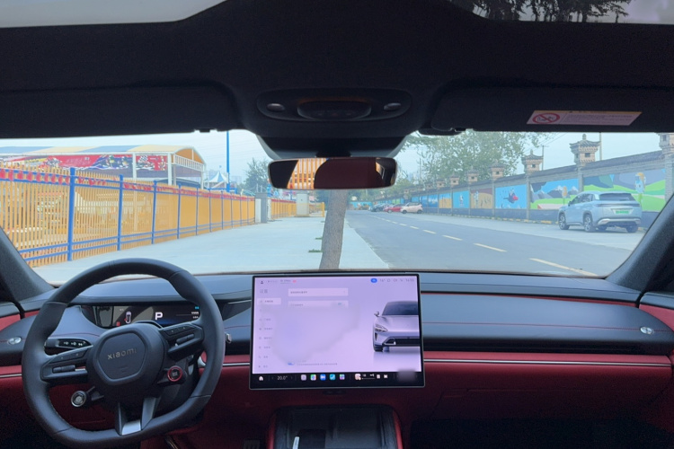 小米汽车 小米SU7 2024款 后驱长续航智驾版中控内饰7007