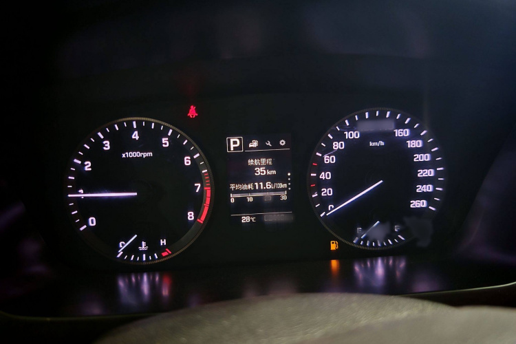 现代 索纳塔 2015款 1.6T GX舒适型中控内饰7004