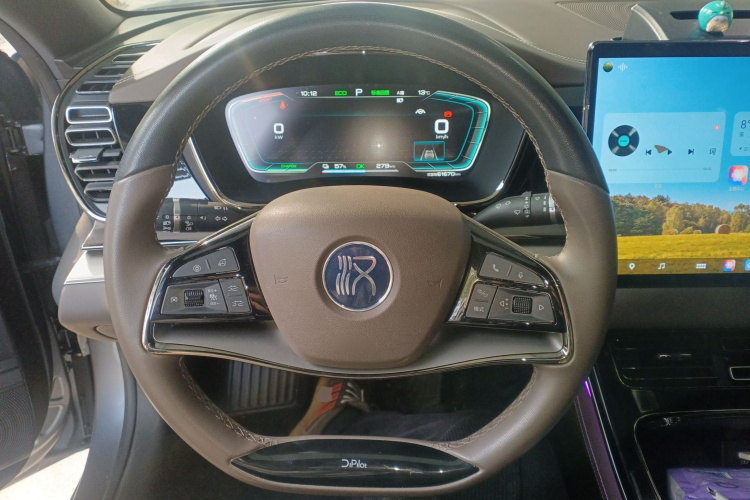 比亚迪 汉 2021款 EV 标准续航版豪华型中控内饰13