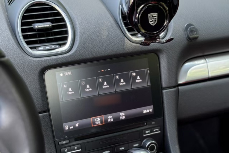 保时捷718 2016款 Cayman 2.0T中控内饰7009