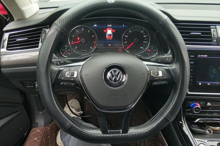 大众 辉昂 2018款 改款 380TSI 两驱商务版中控内饰13