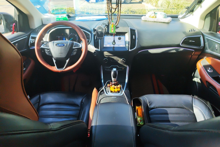 福特 锐界 2016款 EcoBoost 245 两驱豪锐型 7座中控内饰12