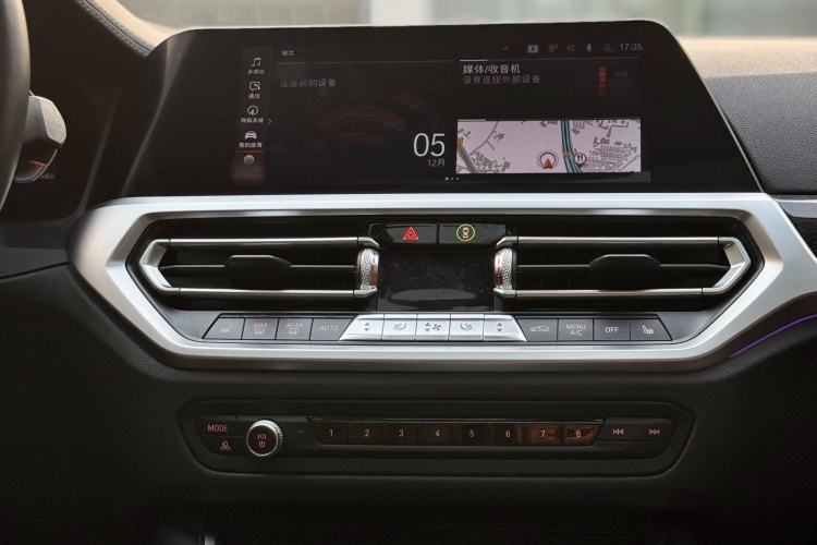 宝马3系 2021款 325Li M运动套装中控内饰7003