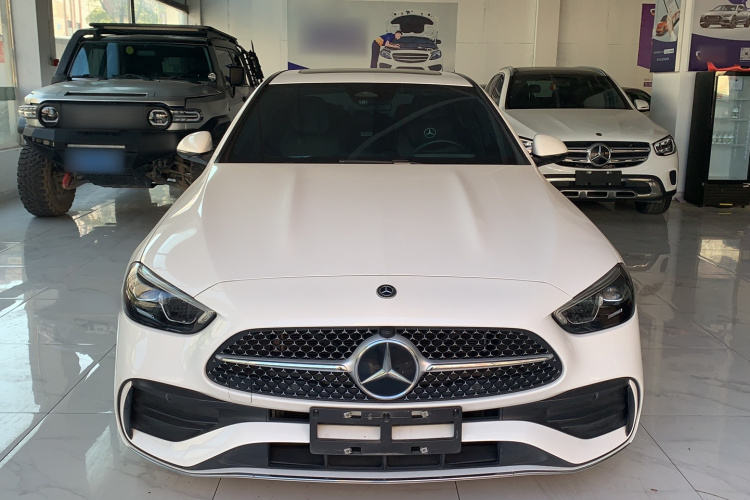 奔驰C级 2022款 改款 C 200 L 运动版车身外观6001