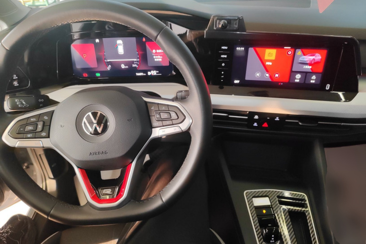 大众 高尔夫 2023款 改款 280TSI DSG Pro中控内饰12