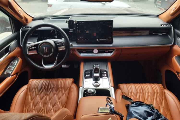 坦克500 2022款 3.0T 高端定制版 5座中控内饰7002