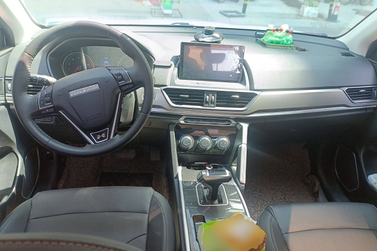 哈弗H6 2021款 运动版 1.5T 自动精英智联型 六边形格栅中控内饰7002