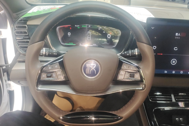 比亚迪 汉 2021款 EV 标准续航版豪华型中控内饰13