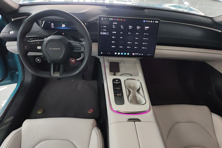 小米汽车 小米SU7 2024款 后驱长续航智驾版中控内饰12