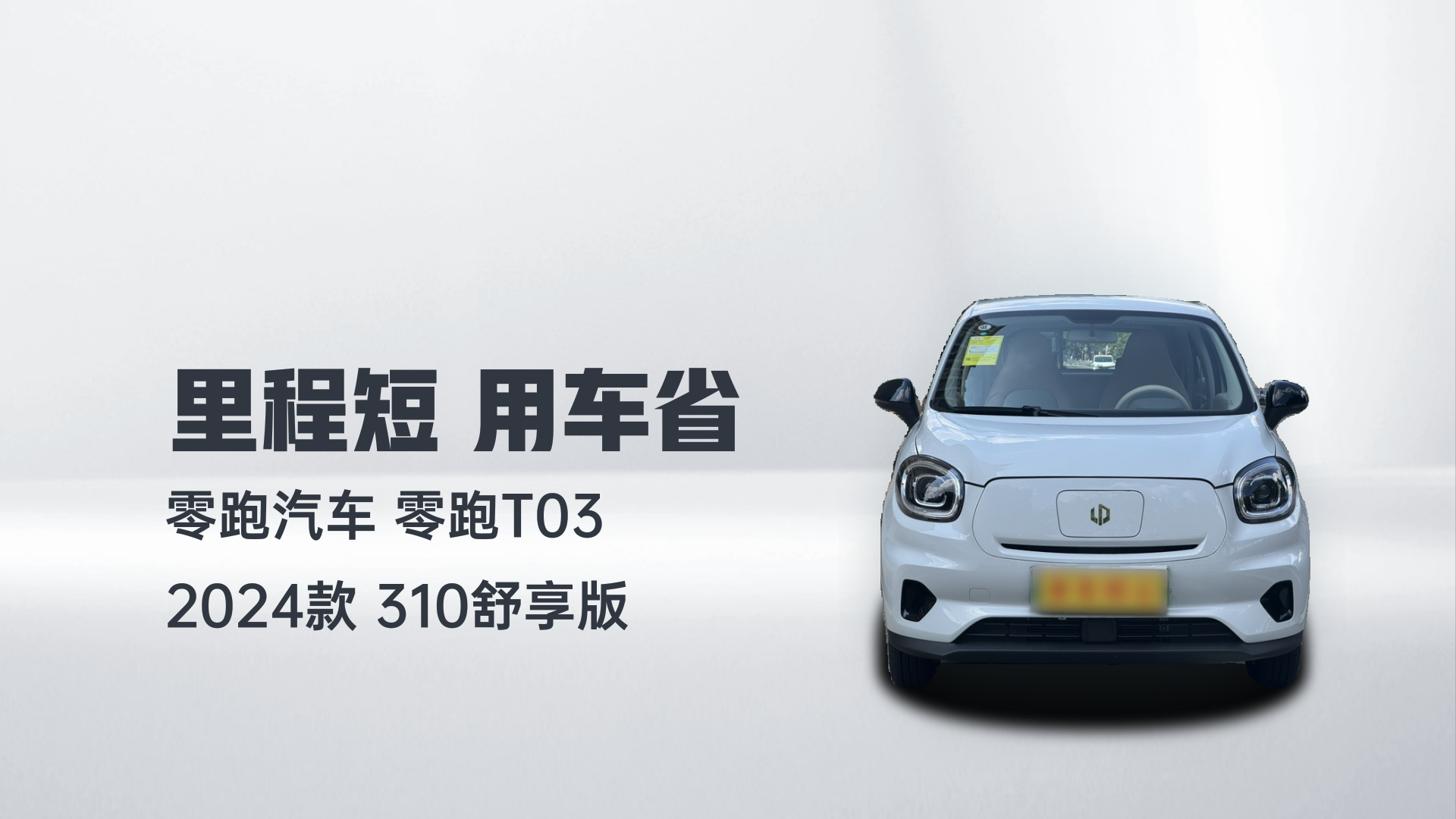 零跑汽车 零跑T03 2024款 310舒享版解读2