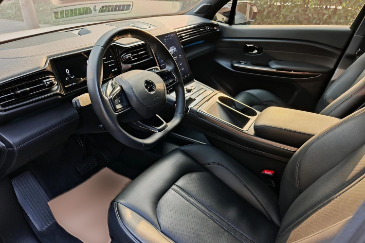 蔚来ES6 2020款 455KM 运动版中控内饰7001