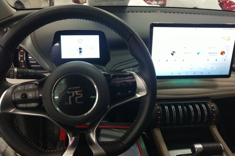 比亚迪 元PLUS 2023款 冠军版 510KM 超越型中控内饰12