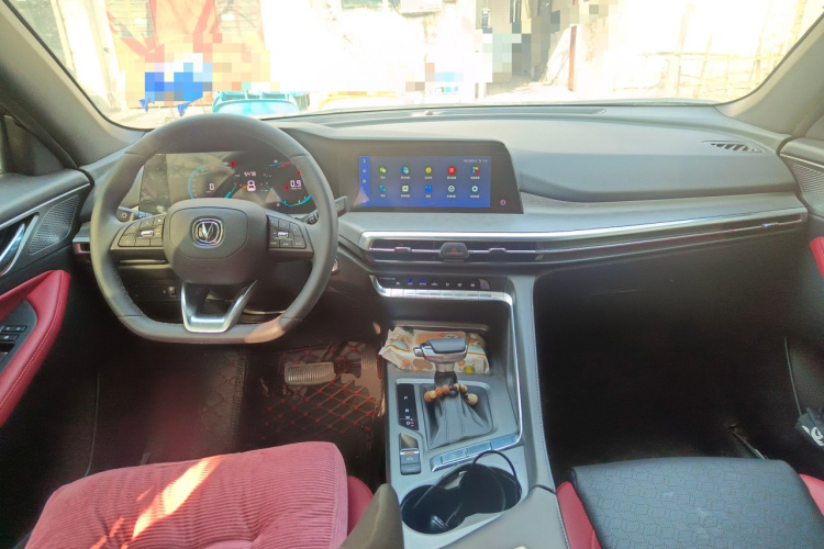 长安CS35PLUS 2021款 蓝鲸NE 1.4T DCT豪华型中控内饰12