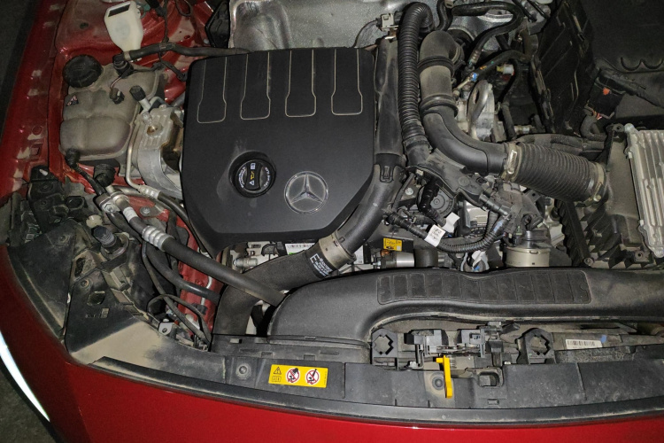 奔驰A级 2023款 A 200 L 时尚型局部细节9006