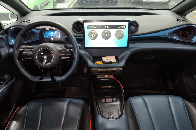 比亚迪 海豚 2021款 401km 骑士版中控内饰12