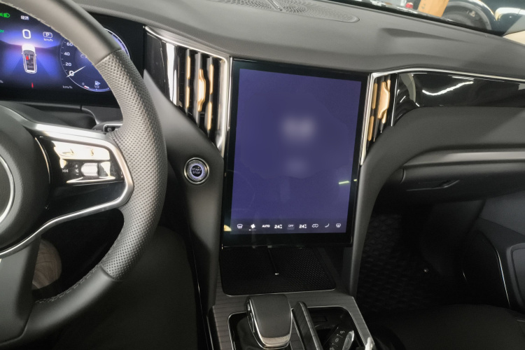 红旗HS7 PHEV 2024款 2.0T PHEV 四驱旗畅版 6座中控内饰7002