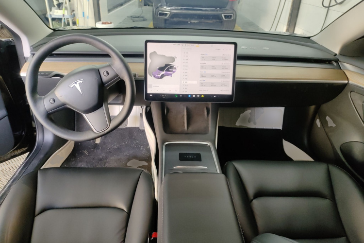 特斯拉 Model 3 2021款 标准续航后驱升级版 3D6中控内饰7002