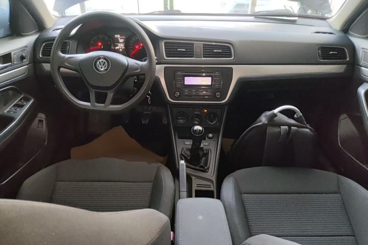 大众 朗逸 2015款 1.6L 手动风尚版中控内饰12