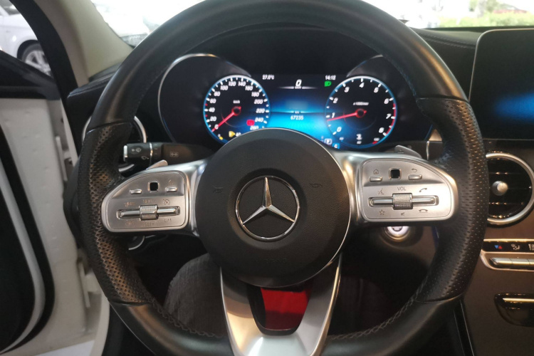 奔驰C级 2020款 改款 C 200 L 时尚型运动版中控内饰13