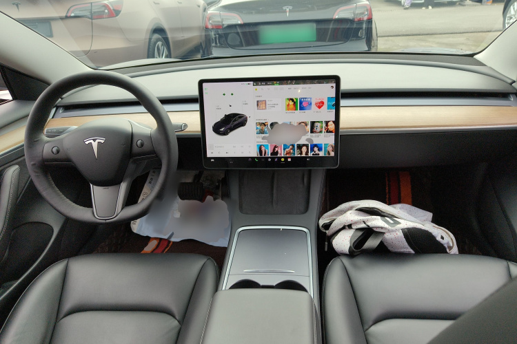 特斯拉 Model 3 2021款 标准续航后驱升级版 3D6中控内饰12